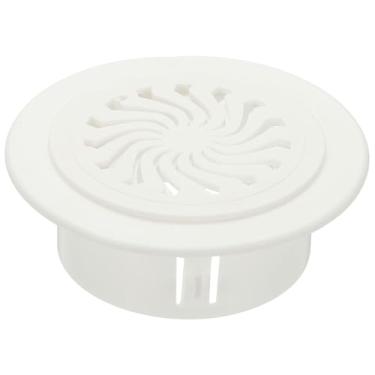 Imagem de PATIKIL Ventilação de ar redonda 2,7" (69 mm), tampa de ventilação ABS ajustável, ventilação da grade com tela adequada para orifício de 7 a 8 cm para banheiro, escritório, cozinha, quarto, ventilação