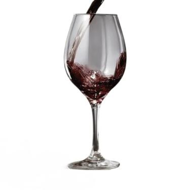 Imagem de Jogo Kit 04/06/12 Taças Vidro Transparente Barone 600ML Vinho Grande Restaurante Refeição Jantar (4)