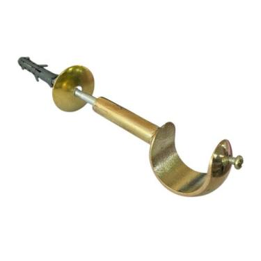 Imagem de Kit 2 Suportes Simples para Varão de Cortina 28mm - ART DECORAR