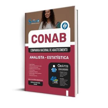 Imagem de Apostila CONAB  - Analista - Estatística - Editora Solução