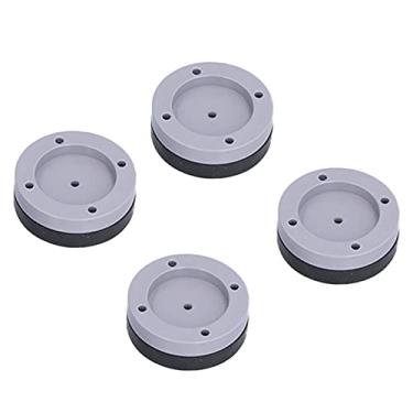 Imagem de Anti -vibração, Choque de Choque Absorvendo Pés Não Deslizantes Tpu Borracha Macia para Lavar Os Pés da Mesa da Geladeira Com Rolamento de Super Carga de Altura Ajustável