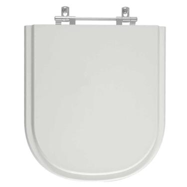 Imagem de Assento Sanitario Poliester Etna Cinza Claro Para Vaso Icasa