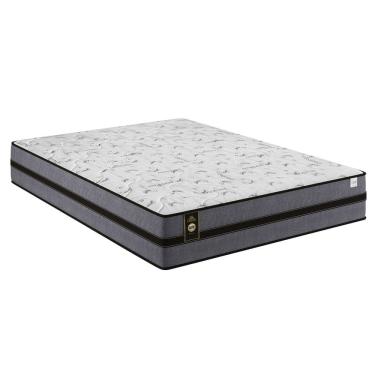 Imagem de Colchão Casal Molas Suede Cinza – 1,38x1,88m