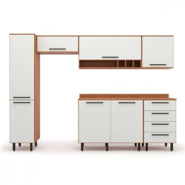 Imagem de Cozinha Completa 6 Peças Evolution Plus Freijo Com Off White Freijo Com Off White