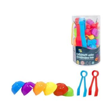 Imagem de Brinquedos Educativos Montessori para Crianças - Jogo de Correspondênc