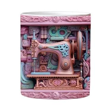 Imagem de Caneca 3D com Design de Livro - Xícara de Café Criativa Abyss - Decora