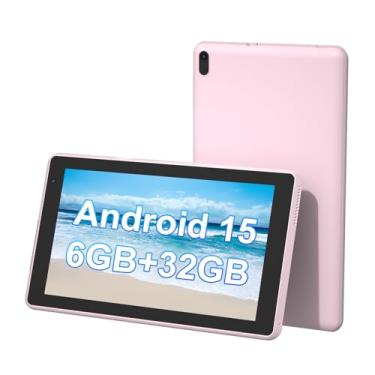 Imagem de CUPEISI Tablet Android 14 2025, 7 polegadas, 4 GB de RAM + 32 GB de ROM/Tablet PC expansível de 1 TB, processador quad-core de 1,6 GHz, tela sensível ao toque 1024 * 600 IPS, câmera dupla de 5 MP