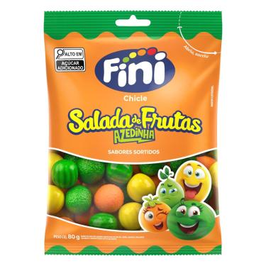 Imagem de Chiclete Fini Salada Frutas 80g