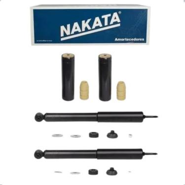 Imagem de Kit Par Amortecedor com Batente Coifa Traseiro Chevrolet Celta Corsa W
