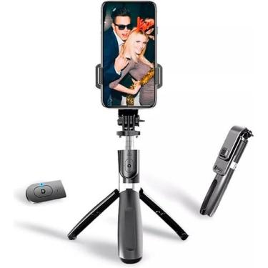 Imagem de Tripé Mesa E Selfie Bastão Celular Câmeras - Lehmox