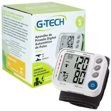 Imagem de Aparelho de Medir Pressão Arterial de Pulso Automático Tensiômetro Dig
