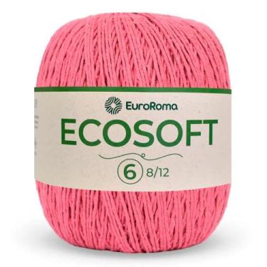 Imagem de Barbante Ecosoft EuroRoma nº06 422g, 580 MALVA