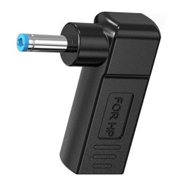 Imagem de Artilits Adaptador CC de 100 W para USBC fêmea 4,5 x 3,0 mm, USB C para 4,5 mm x 3,0 mm 19,5 V adaptador feito para HP Spectre, Envy, EliteBook, Chromebook Series