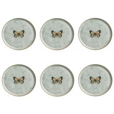 Imagem de Conjunto De Pratos Rasos 06 Peças Bio Animália Porto Brasil