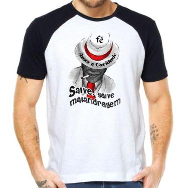 Imagem de Camiseta seu zé santo salve a malandragem umbanda cadomblé - Mago das 