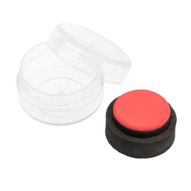 Imagem de simhoa Giz para taco de sinuca, giz para taco de bilhar, leve, prático, textura fina, acessórios para uso em torneios esportivos para casa de clube, Vermelho