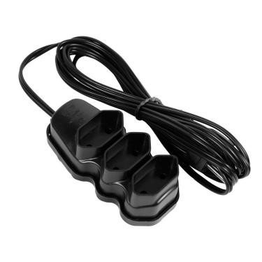 Imagem de Extensão Elétrica 3 Tomadas Pl 2x0,75 3m Preta