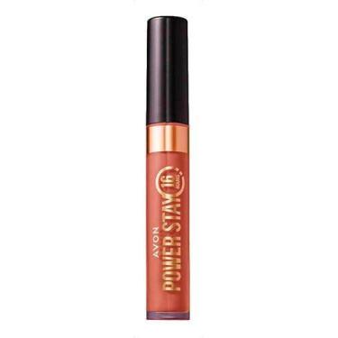 Imagem de Batom Líquido Power Stay 16hr Nude Queimado - Avon
