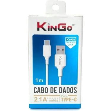 Imagem de Cabo De Dados 2,1A Saída Para TYPE-C - 1M - KinGo - KingGo