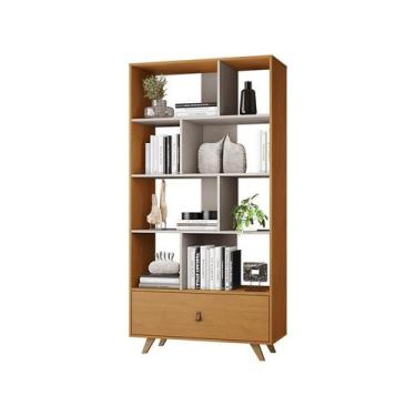 Imagem de Estante Livreiro Giga JCM Móveis Off/Cinamomo