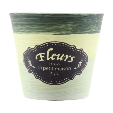 Imagem de Mini Vaso De Planta Cachepot Estampado Decorado 11cm