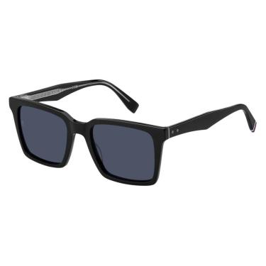 Imagem de Óculos de Sol Tommy Hilfiger 2067/S Preto Lente Azul  unissex