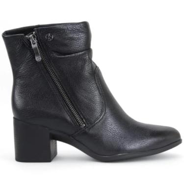 Imagem de Bottero, BOTA FEMININA BOTTERO EM COURO COM ZIPER 346913 Cor:Preto;Tamanho:34