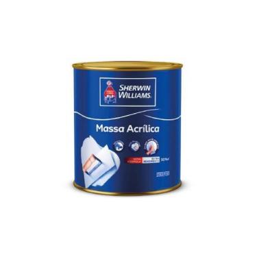 Imagem de Massa Acrílica Branca Metalatex 900ml Acabamento Fosco Nivelador de Su