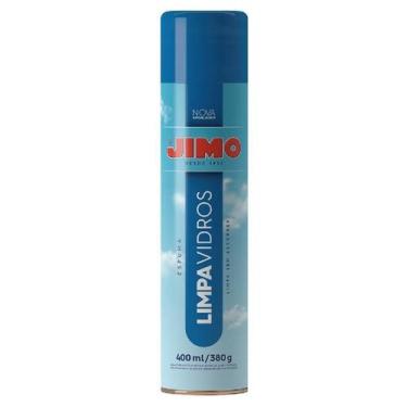Imagem de Limpa Vidros Aerossol Limpeza Profissional Espuma Jimo 400ml