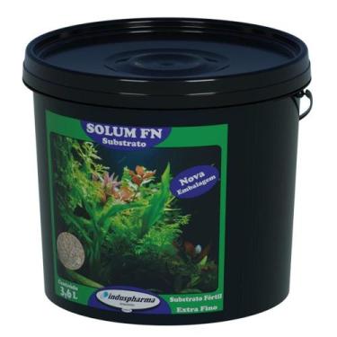 Imagem de Induspharma Solum FN Extra Fino 3,6L Substrato Para Aquários