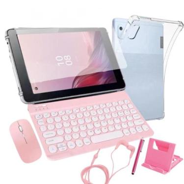 Imagem de Capa Transparente Para Tablet Lenovo Tab M9 + Pelicula + Suporte + Fon