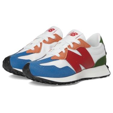 Imagem de New Balance Tênis infantil unissex 327 (criança pequena), Equipe vermelho/branco, 15