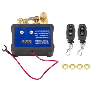 Imagem de Interruptor de desconexão da bateria do controle remoto do carro, interruptor de desligamento de bateria negativo de 12V 240A para carro, trailer, caminhão, veículo