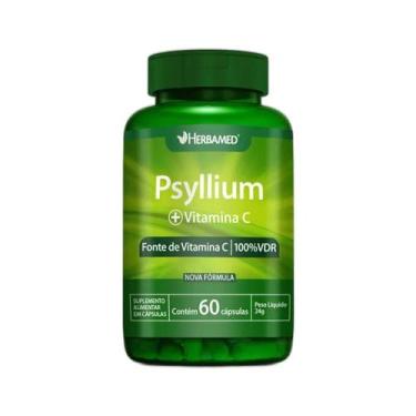 Imagem de Vitamina C Psyllium 60 cps - HERBAMED