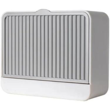 Imagem de Saboneteira Suporte Adesivo De Parede Para Banheiro Com Fixação Rápida Suporte Para Banheiro Cozinha Prática Luxo Organização Moderna Durável Antimofo Premium Plástico Resistente