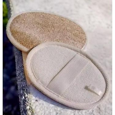 Imagem de LatherGreen Esfoliante Corporal Infantil de Bucha Natural (Kit com 2) – Suave e Ecológico para Crianças de 6 a 12 Anos