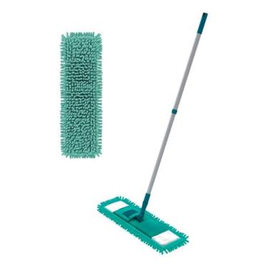 Imagem de Mop Flat Chenile: Eficiência e Absorção em Pisos com Cabo Telescópico 71,5-120 cm