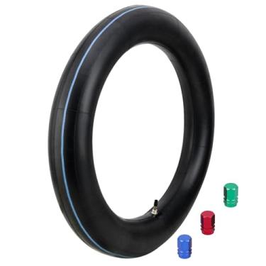 Imagem de DUOOK Tubo interno de motocicleta 4.10/4.50-18 TR4 Haste de válvula reta compatível com 110/100-18,110/90-18,110/80-18,120/90-18,120/80-18,100/100-18 Bicicleta suja resistente 1 peça