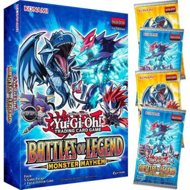 Imagem de Yugioh Tuck Box Booster Battles Of Legend Monster Mayhem Cartas Inglês
