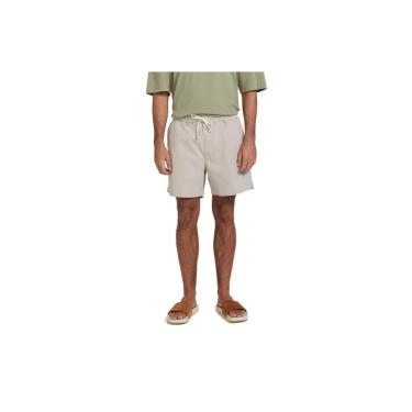 Imagem de Hering - Shorts Masculino Em Sarja Leve De Algodão, XG, Off White