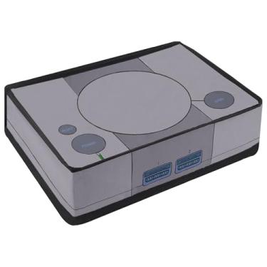 Imagem de PlayVital Nylon Horizontal Dust Cover for ps5, Soft Neat Lining Dust Guard, Anti Scratch Waterproof Cover Sleeve for ps5 Console Digital Edition & Disc Edition - Retro 32 Bit Style