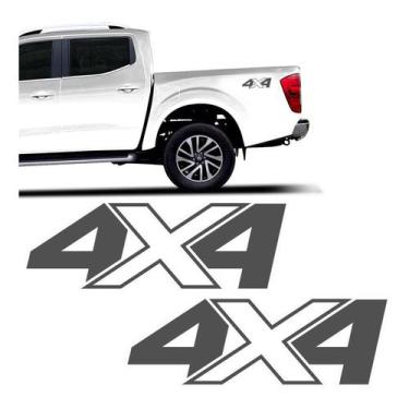 Imagem de Par De Adesivos 4x4 Frontier 2020 Nissan Modelo Original - Resitank, G