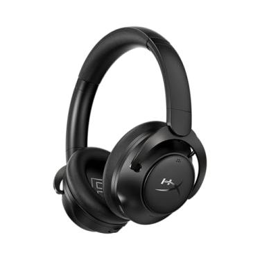 Imagem de HyperX Cloud Mix 2 Auriculares sem fios com cancelamento de ruído, jogar, música, chamadas, Bluetooth 5.3 ou USB-C, bateria 110 h, cor preta