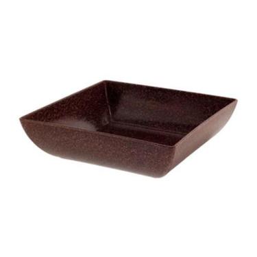 Imagem de Saladeira Quadrada Imbuia 750 Ml - EVO