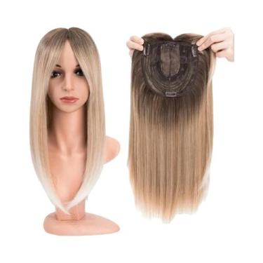 Imagem de Toppers de Cabelo Sintético Longo e Liso - 14'' e 18'' com Franja - Ap