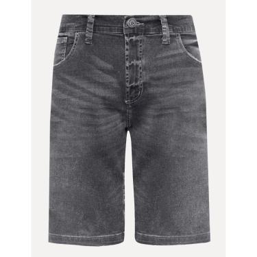 Imagem de Bermuda John John Jeans Classic Leader Stoned Preta-Masculino