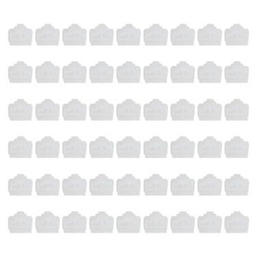 Imagem de PATIKIL Plugue de poeira RJ45 de 0,5 polegadas, 60 peças capa de plugue antipoeira tampa de carregamento de silicone protetor de porta extremidade fêmea para dispositivo de porta de telefone celular