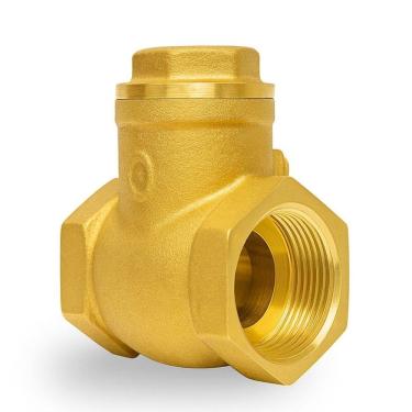 Imagem de Válvula Retenção Horizontal Portinhola Pn16 3/4 Pol Vret