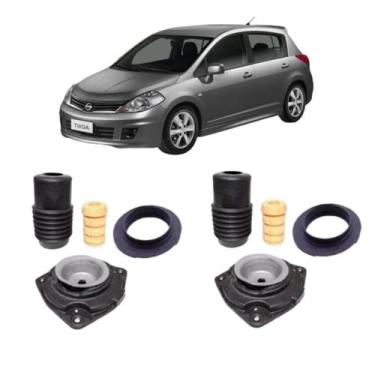 Imagem de Kit Coxim Batente do Amortecedor Dianteiro Tiida - Jepaflex