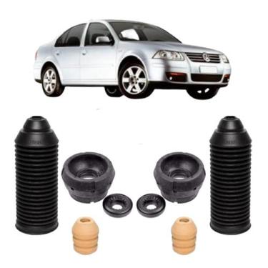 Imagem de Kit Coxim Batente Amortecedor Dianteiro Vw Bora 99/... - Solupe Parts